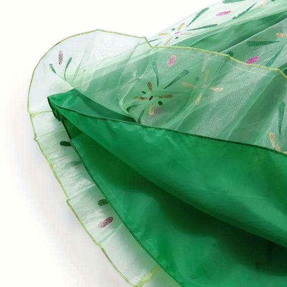 NEW Children’s Princess Anna Dress up Halloween costume for girls Size 6-8 years - Picture 3 of 8